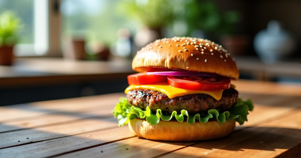 Burger maison inoubliable : l'atout secret des fécules bio pour une texture incomparable