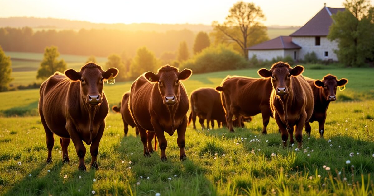 Le bœuf d'herbe en France : ses qualités et particularités