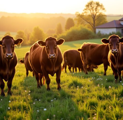 Le bœuf d'herbe en France : ses qualités et particularités