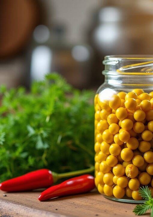 Comment Préparer de Délicieux Pickles de Graines de Moutarde Maison