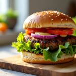 Délices Végétariens : Recettes Faciles et Savoureuses de Burgers Gourmands