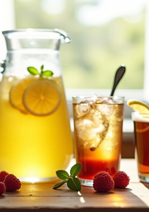 Délices rafraîchissants à préparer chez soi : limonades, smoothies, thés glacés et cafés pour un été gourmand