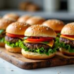 Mini burgers végétariens : recette simple et idées de garnitures savoureuses pour un apéritif sans viande