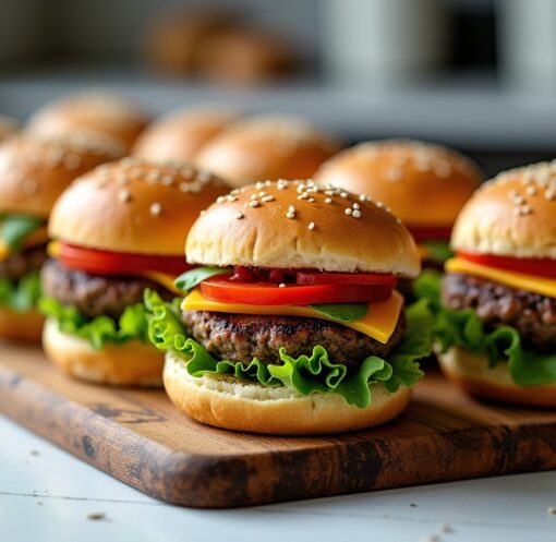 Mini burgers végétariens : recette simple et idées de garnitures savoureuses pour un apéritif sans viande