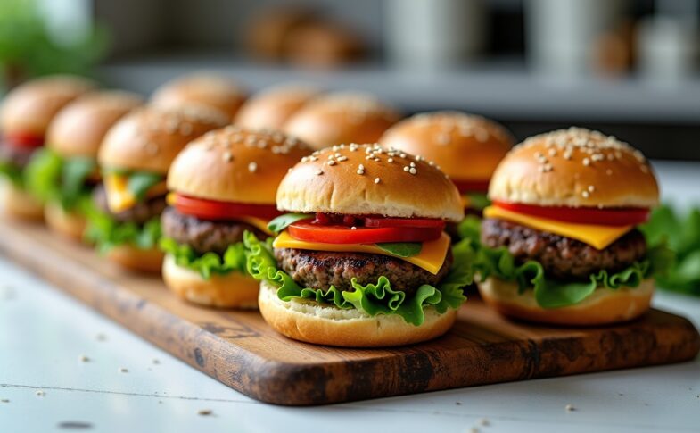 Mini burgers végétariens : recette simple et idées de garnitures savoureuses pour un apéritif sans viande