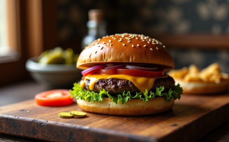 À la découverte du hamburger : origines, inventeur et évolution savoureuse du burger