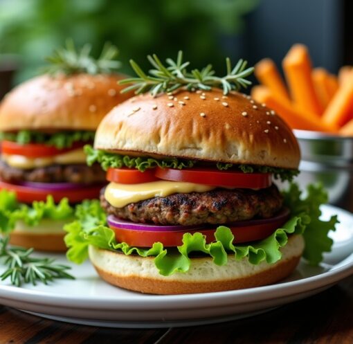 Burgers végétariens : galettes maison savoureuses, déclinaisons gourmandes et astuces de chef