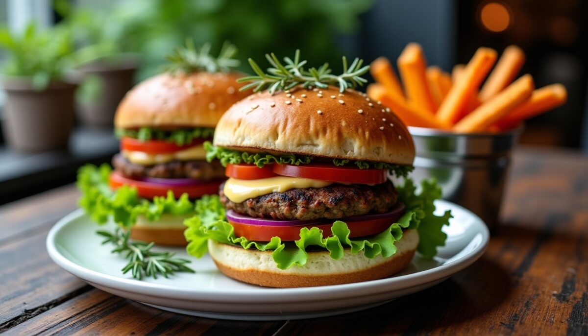 Burgers végétariens : galettes maison savoureuses, déclinaisons gourmandes et astuces de chef
