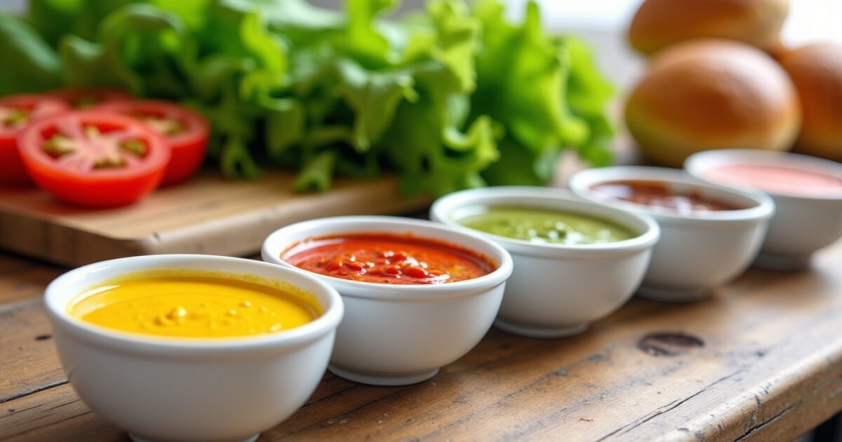 Les 5 Meilleures Sauces Maison pour Burger : Recettes Simples et Express