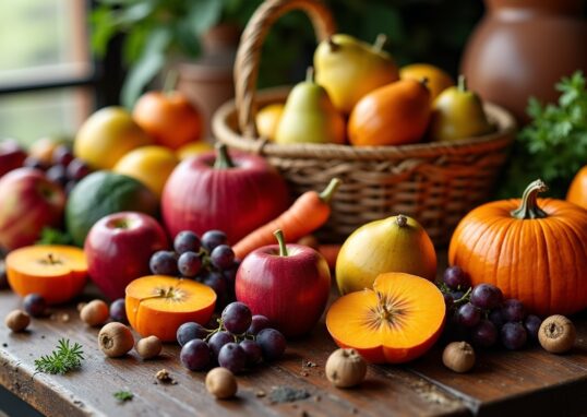Les fruits et légumes d'automne : calendrier saisonnier, avantages santé et idées recettes savoureuses