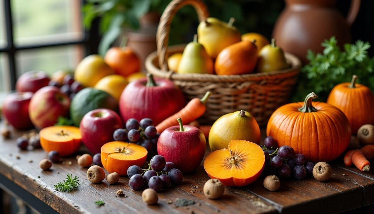 Les fruits et légumes d'automne : calendrier saisonnier, avantages santé et idées recettes savoureuses