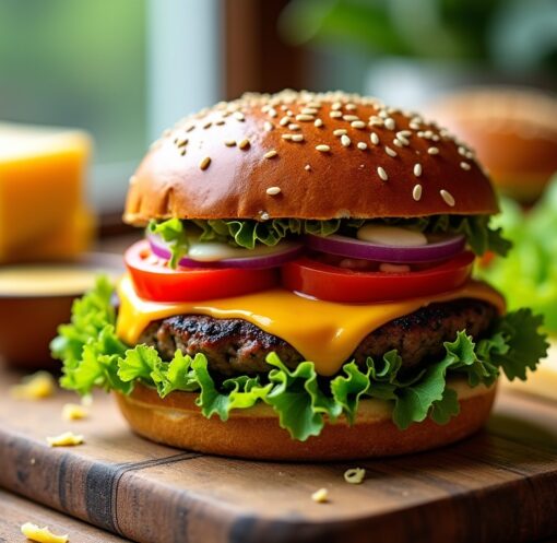 Le Burger Maison Idéal : Ingrédients Clés, Techniques de Cuisson et Astuces de Chef