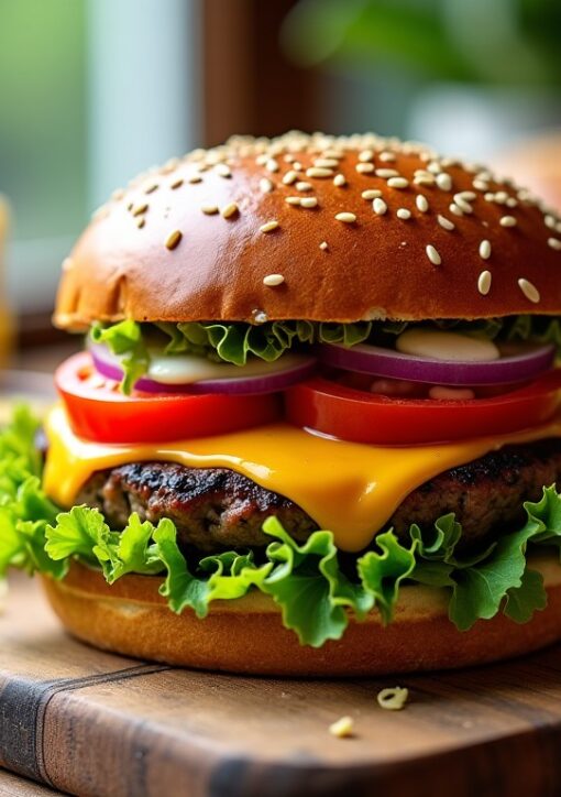 Le Burger Maison Idéal : Ingrédients Clés, Techniques de Cuisson et Astuces de Chef