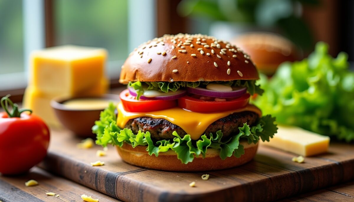 Le Burger Maison Idéal : Ingrédients Clés, Techniques de Cuisson et Astuces de Chef