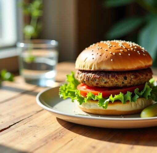 Délices Végétariens : Recettes Simples et Savoureuses de Burgers Maison