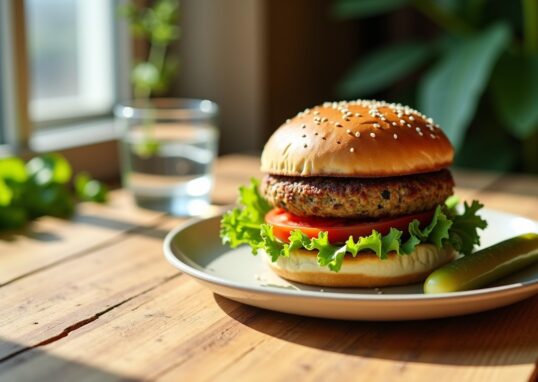 Délices Végétariens : Recettes Simples et Savoureuses de Burgers Maison