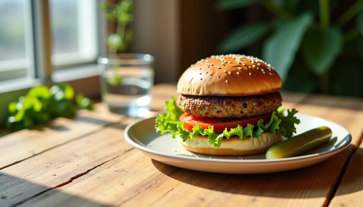 Délices Végétariens : Recettes Simples et Savoureuses de Burgers Maison