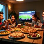 Football et saveurs : le festin des supporters pendant les grands matchs