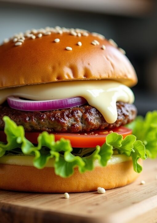 Burger à la mozzarella : recette savoureuse et conseils essentiels pour la réussir