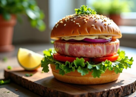 Recette simple et savoureuse : réalisez un burger au thon irrésistible