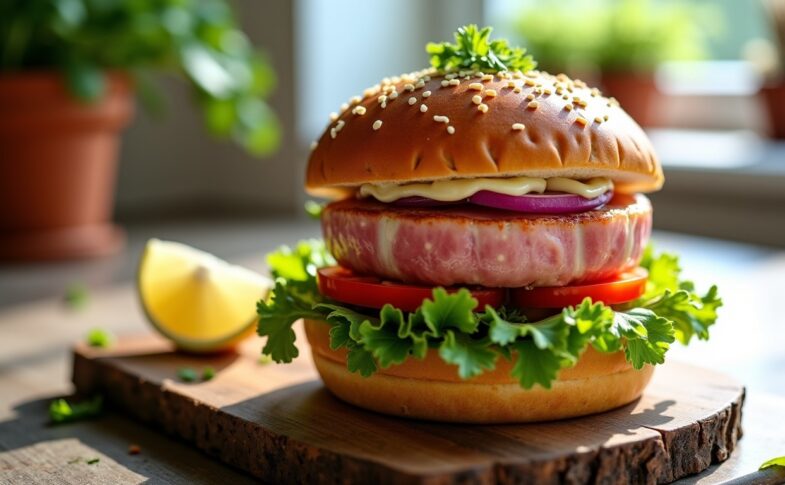 Recette simple et savoureuse : réalisez un burger au thon irrésistible
