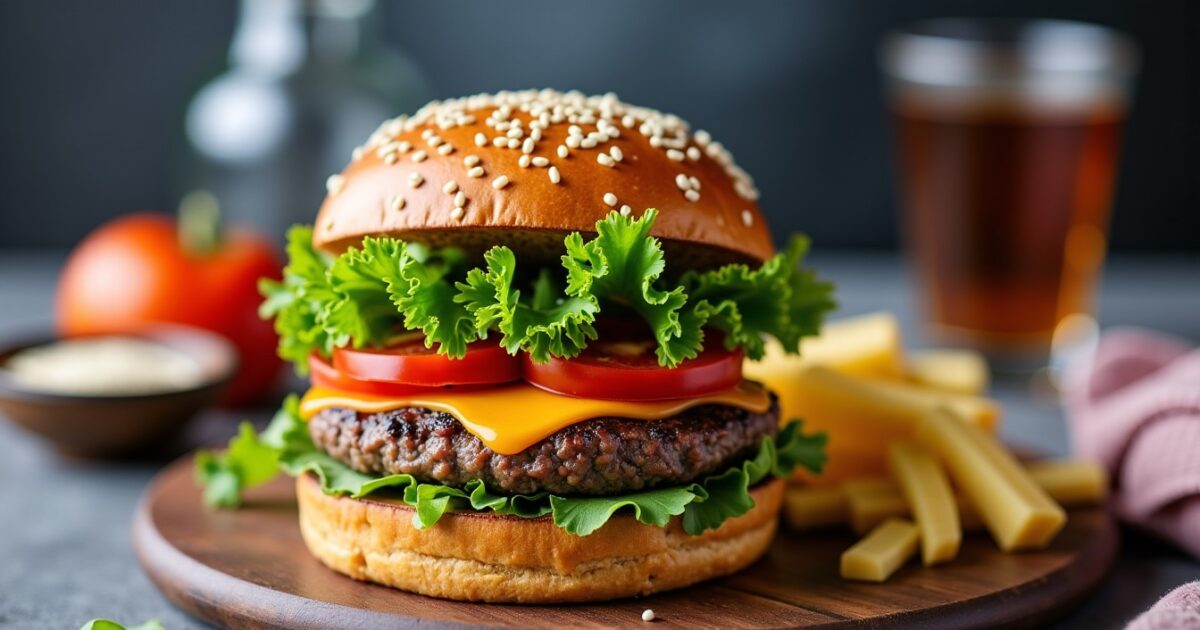 Délicieux burger maison au reblochon : la recette gourmande à ne pas manquer