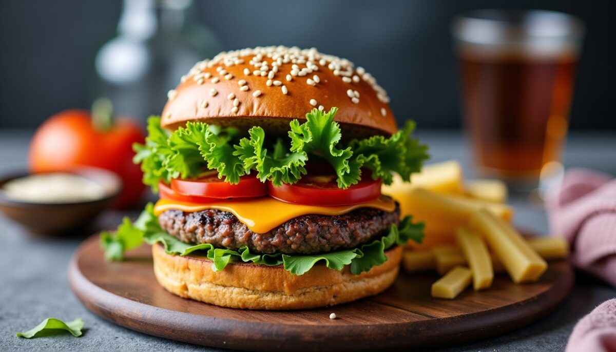 Délicieux burger maison au reblochon : la recette gourmande à ne pas manquer