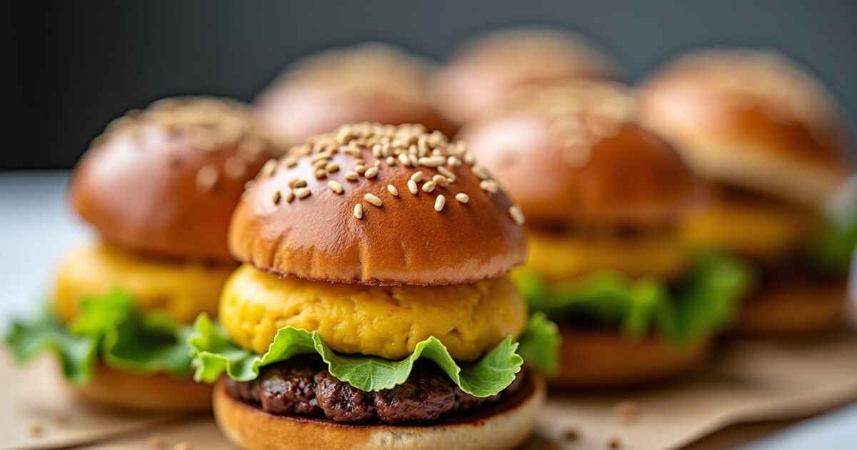 Mini-Burgers au Foie Gras : L'Art de la Gourmandise Suprême