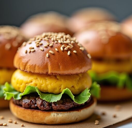 Mini-Burgers au Foie Gras : L'Art de la Gourmandise Suprême