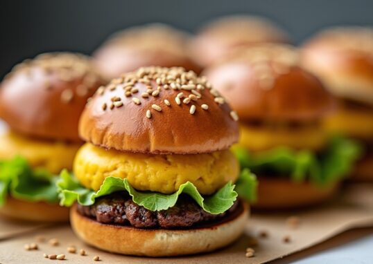 Mini-Burgers au Foie Gras : L'Art de la Gourmandise Suprême
