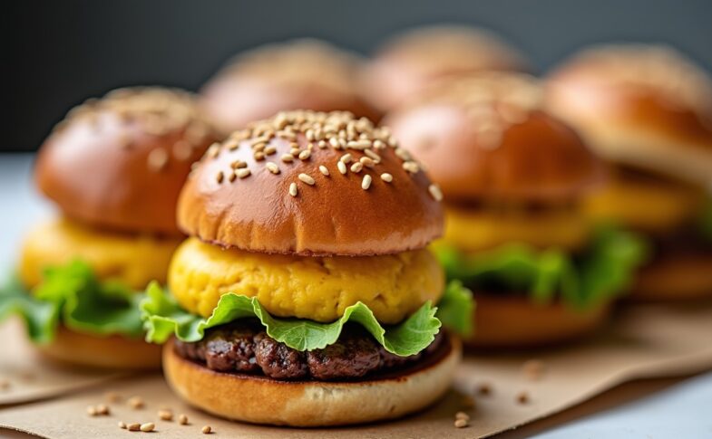 Mini-Burgers au Foie Gras : L'Art de la Gourmandise Suprême