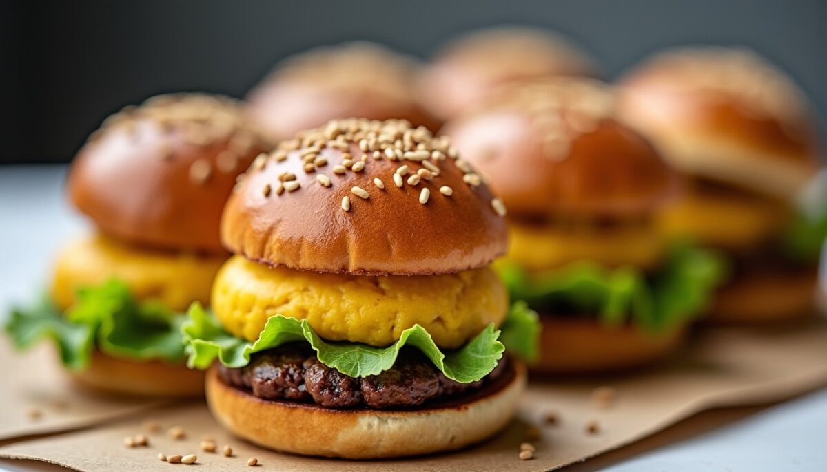 Mini-Burgers au Foie Gras : L'Art de la Gourmandise Suprême
