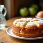Gâteau moelleux au yaourt, pomme et 2 œufs : la recette facile au pot doseur