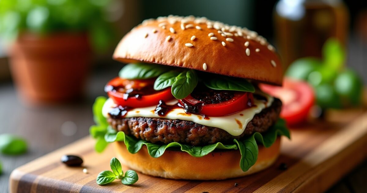 Savourez l'authenticité italienne avec les burgers d'Olive Burger