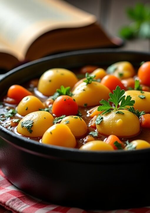 Ragoût de pommes de terre à l'ancienne : guide complet de la recette traditionnelle pas à pas