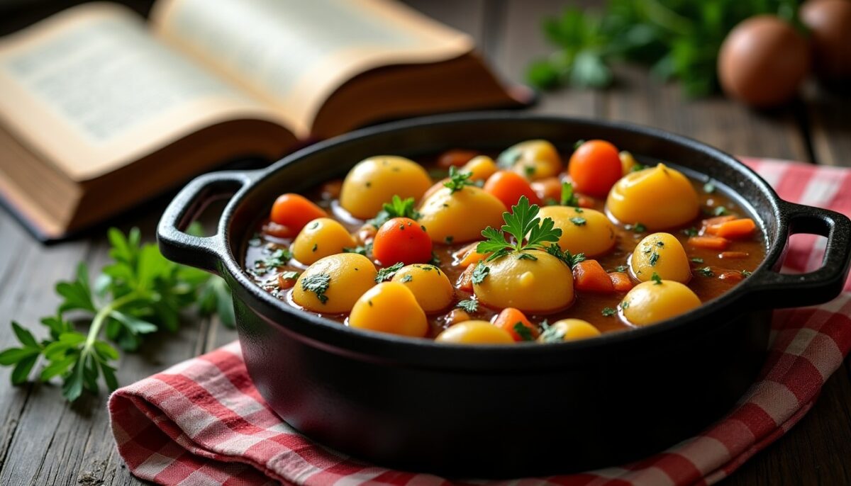 Ragoût de pommes de terre à l'ancienne : guide complet de la recette traditionnelle pas à pas