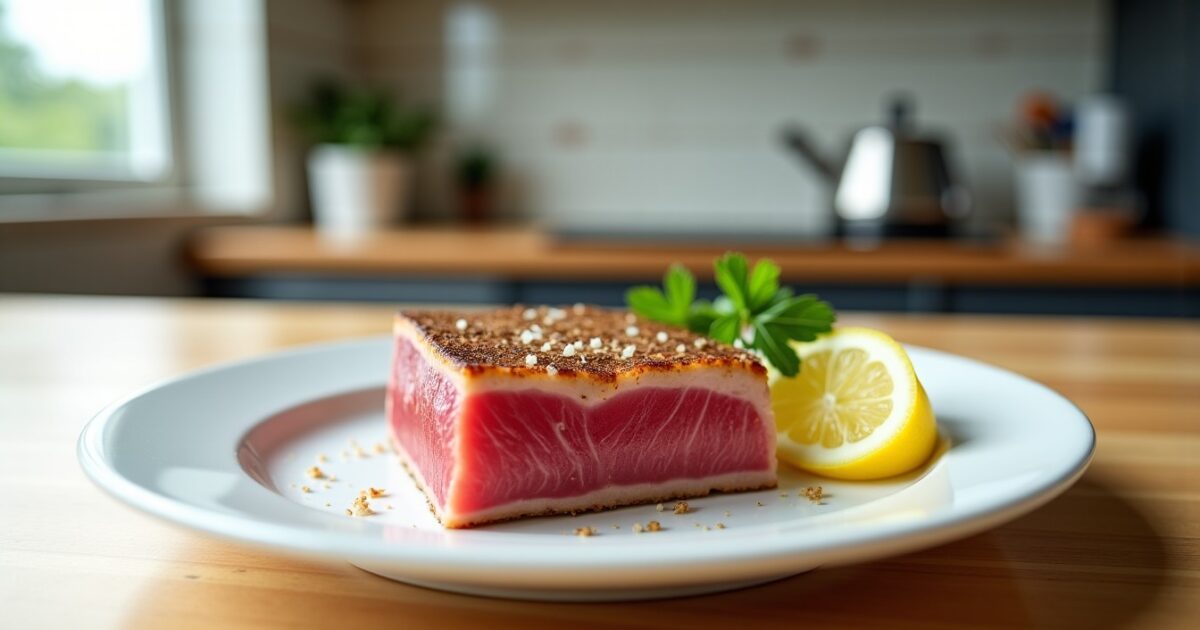 Thon poêlé : savoureuse recette express prête en seulement 17 minutes