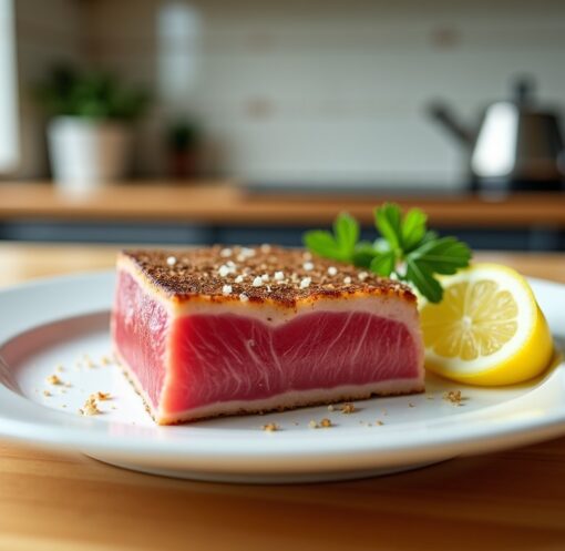 Thon poêlé : savoureuse recette express prête en seulement 17 minutes