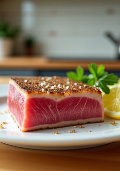 Thon poêlé : savoureuse recette express prête en seulement 17 minutes