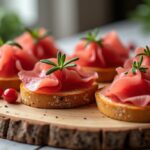 Toast au magret de canard séché : l’apéritif gourmand prêt en un quart d’heure