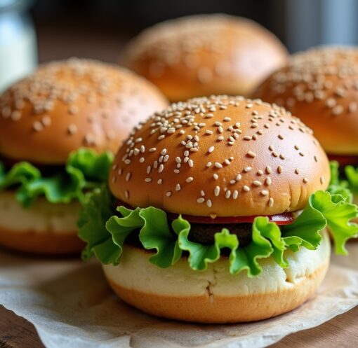Recette facile pour fabriquer votre pain à burger sans gluten maison