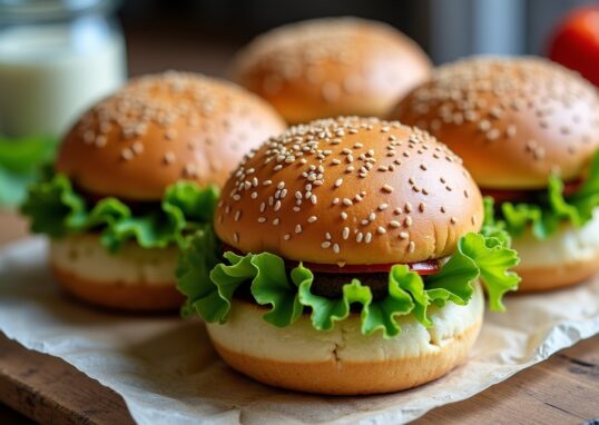 Recette facile pour fabriquer votre pain à burger sans gluten maison