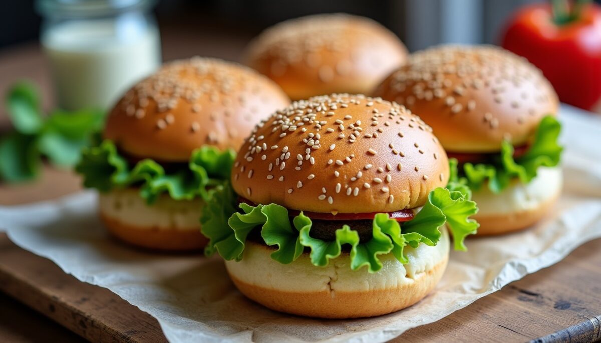 Recette facile pour fabriquer votre pain à burger sans gluten maison