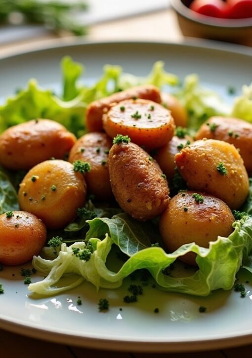 Salade tiède gourmande aux gésiers et pommes de terre : la recette complète pour régaler vos papilles