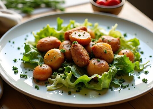 Salade tiède gourmande aux gésiers et pommes de terre : la recette complète pour régaler vos papilles
