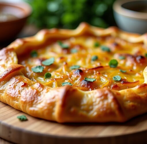 Galette de pommes de terre aux oignons : la recette facile et croustillante pour réussir à tous les coups