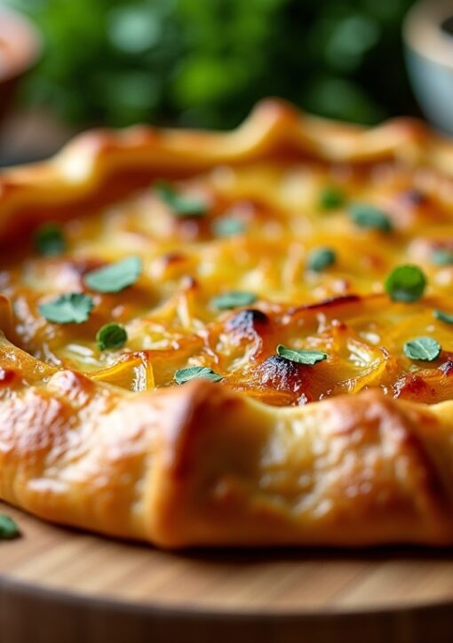 Galette de pommes de terre aux oignons : la recette facile et croustillante pour réussir à tous les coups
