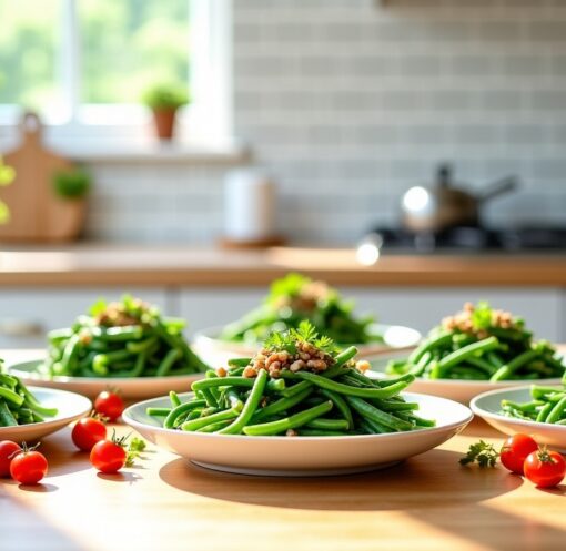 Haricots verts revisités : 5 recettes rapides et savoureuses pour casser la routine