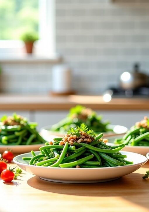 Haricots verts revisités : 5 recettes rapides et savoureuses pour casser la routine