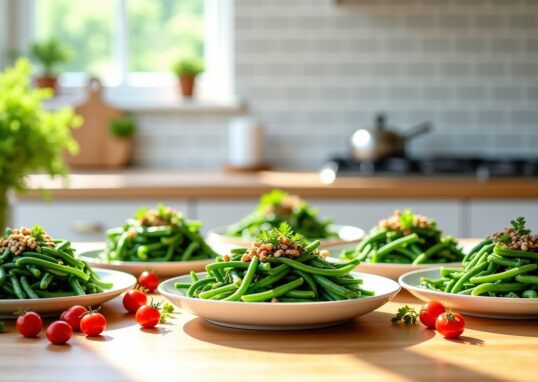 Haricots verts revisités : 5 recettes rapides et savoureuses pour casser la routine